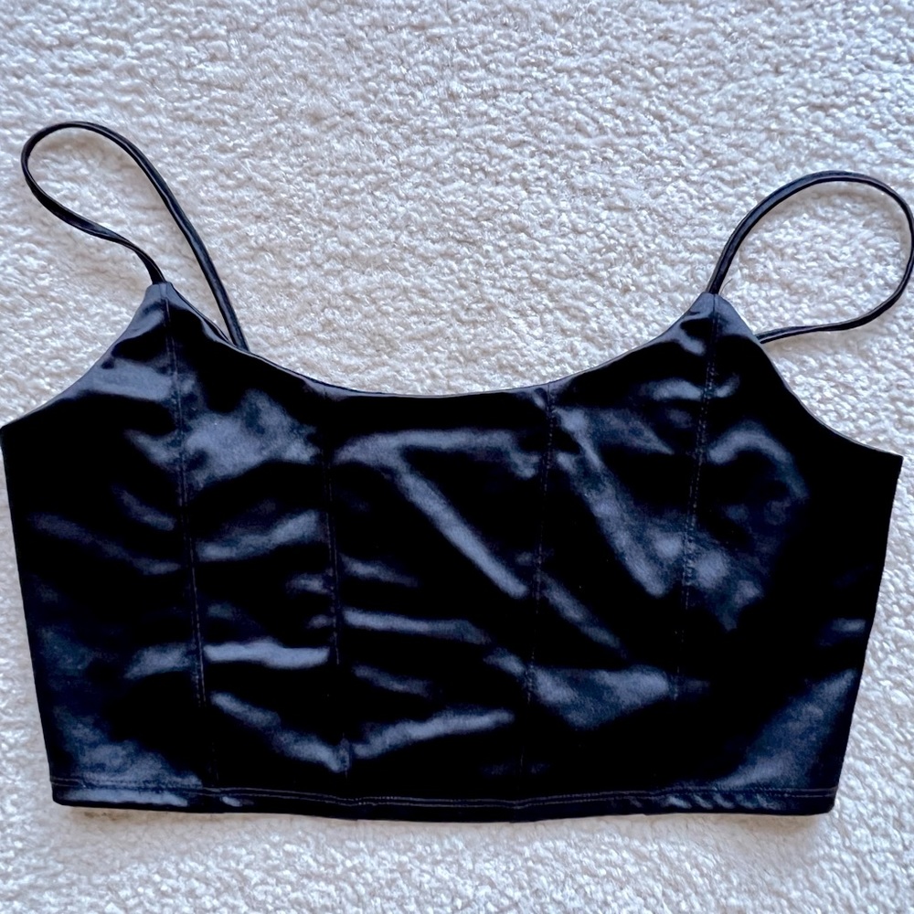 Aeropostale Black Crop Top